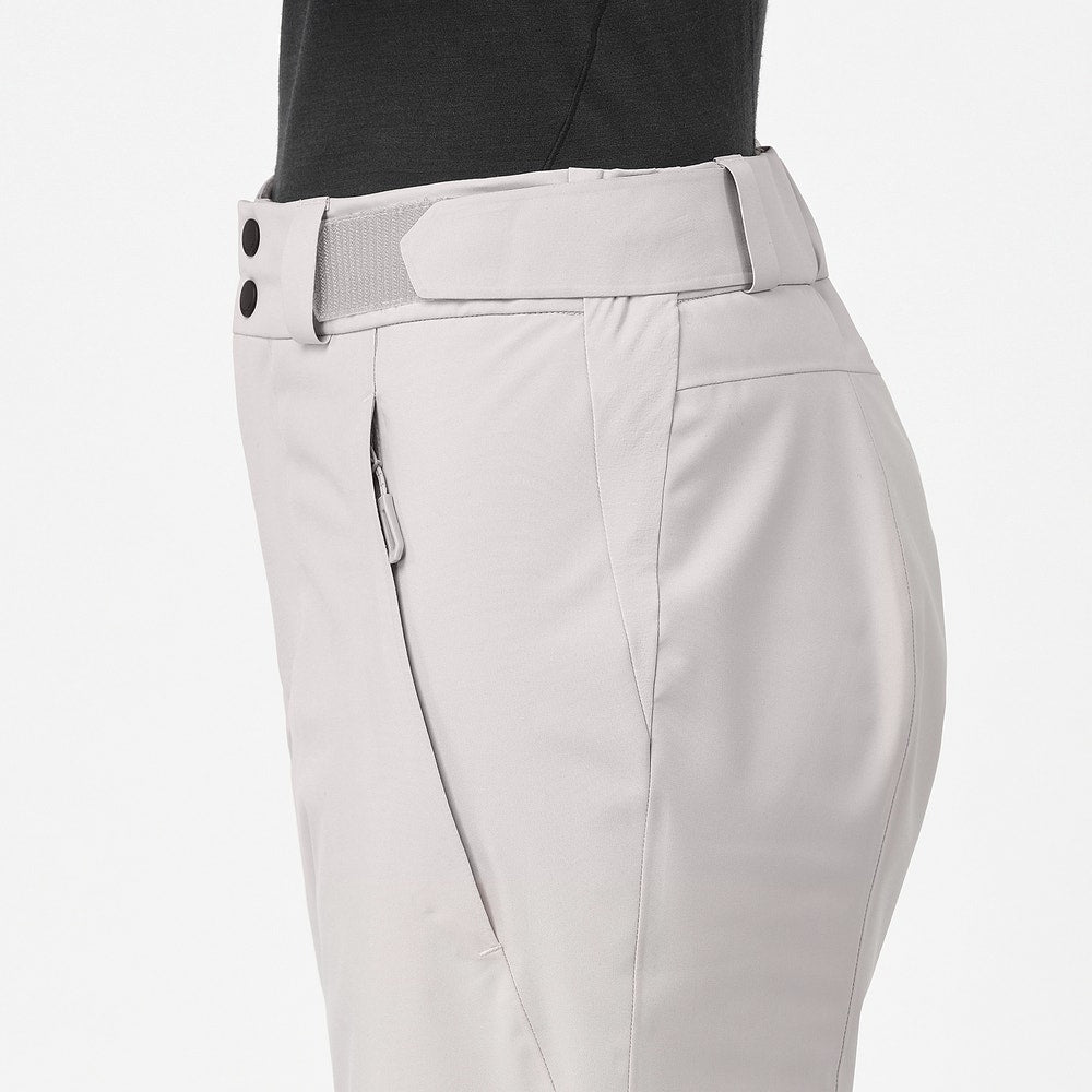 Women's Insulated Waterproof Ski Pants - Black
