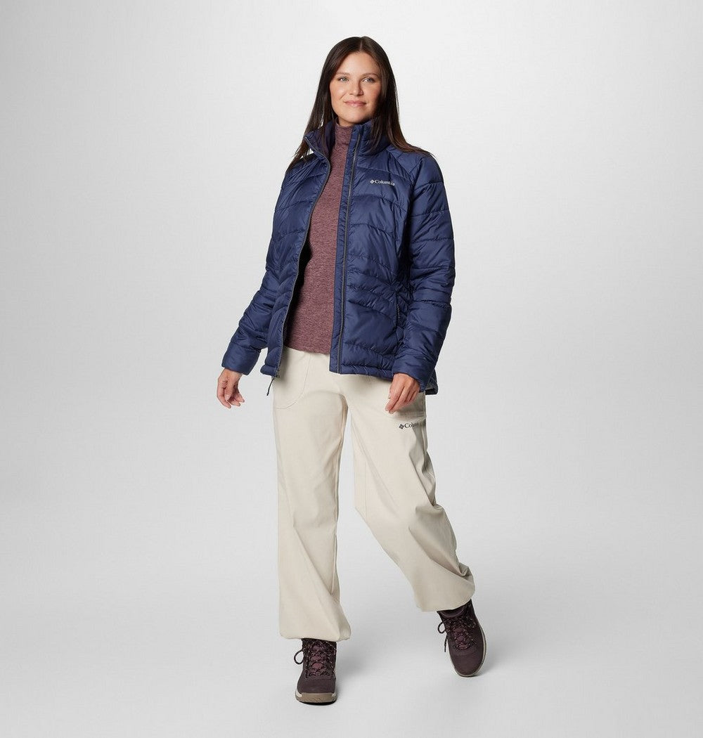 Women's Water-Resistant Insulated Jacket - Brown