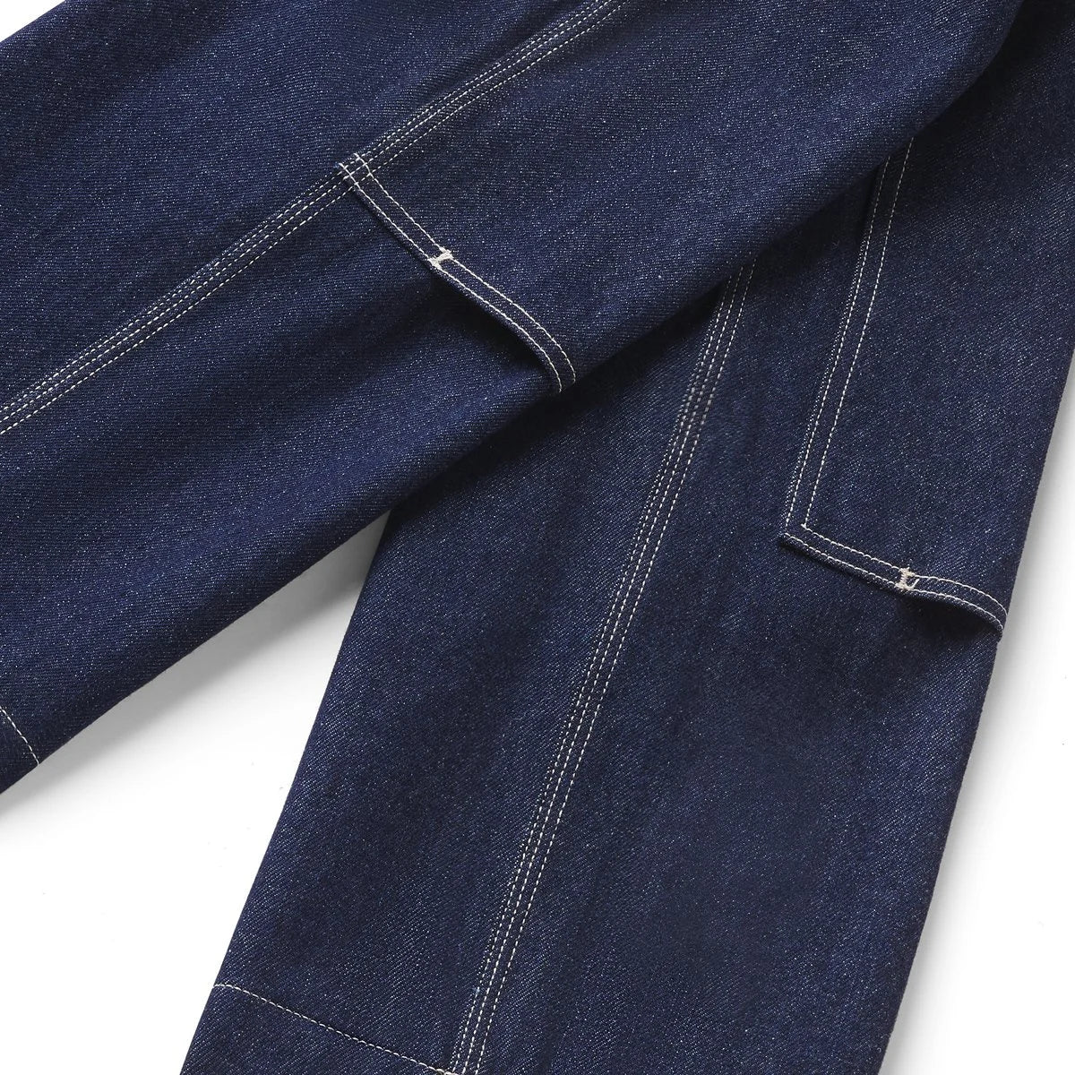 Men's Double-Knee Denim Work Pants - Indigo