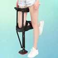 Hands-Free Knee Crutch - Adjustable Height With Padded Support