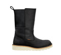 Women's Waterproof 10-Inch Soft Toe Pull-On Boot - Black