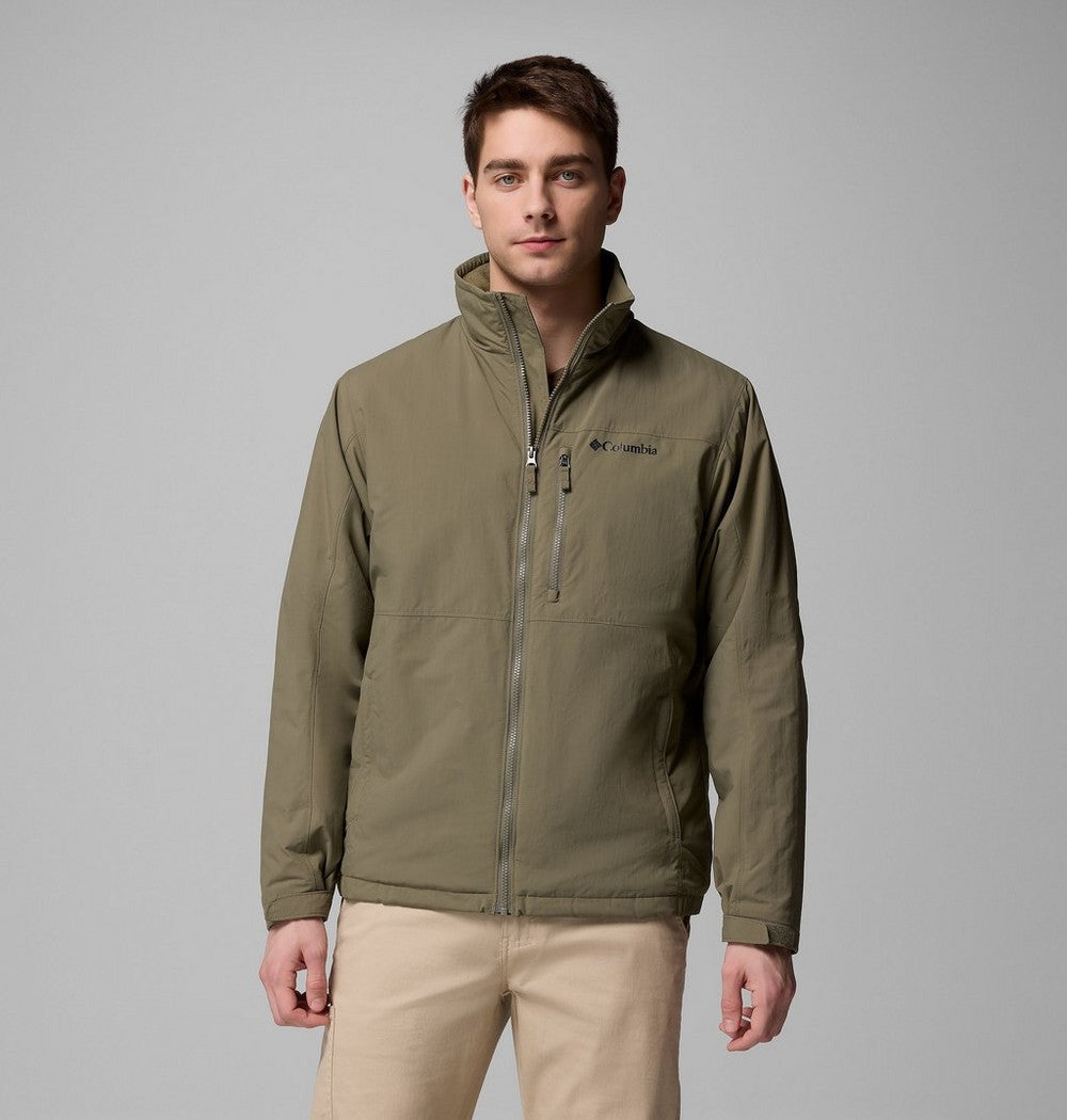 Men's Lightweight Insulated Jacket - Gray