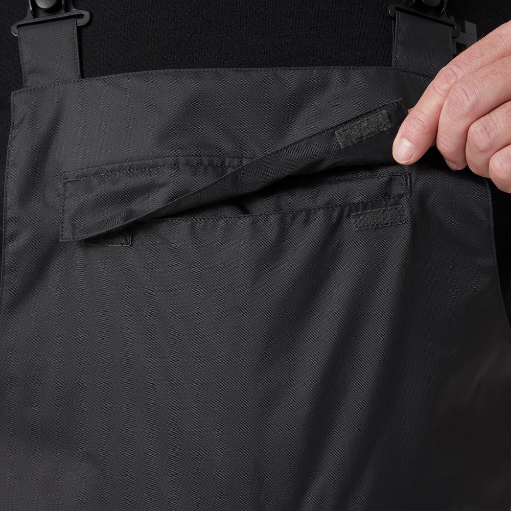 High-Visibility Waterproof Shell Bib Pants - Orange