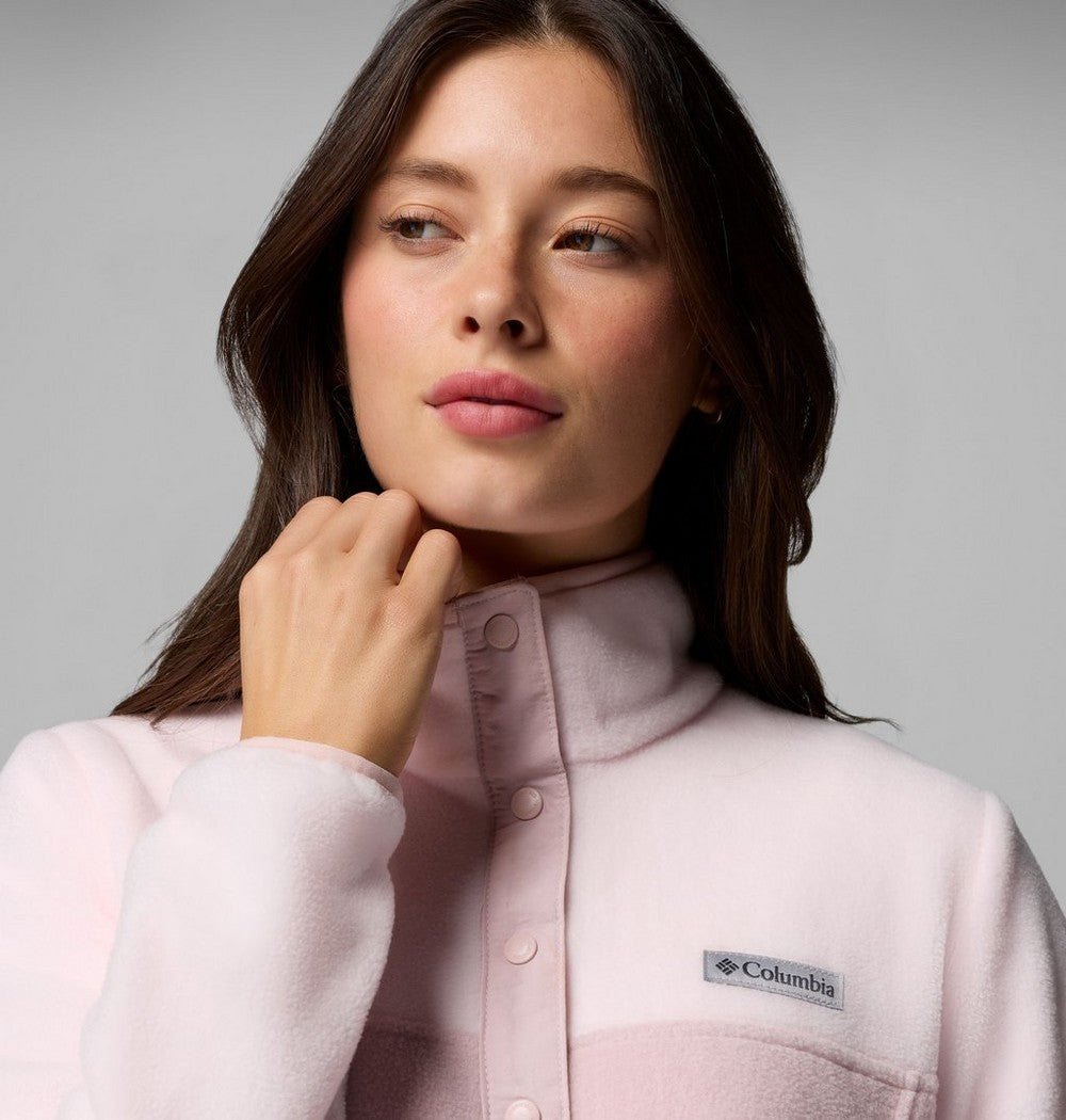 Women's Half-Snap Fleece Pullover - Navy