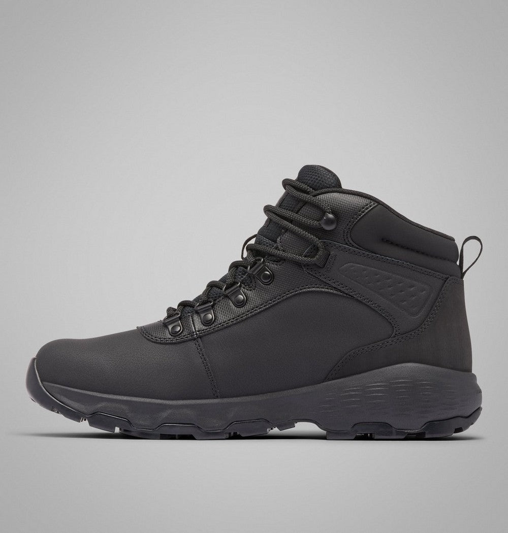 Men's Waterproof Leather Hiking Boot - Black