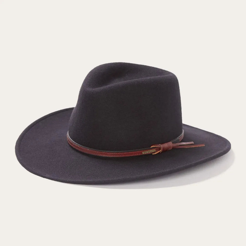 Bozeman Outdoor Wool Hat - Black Color