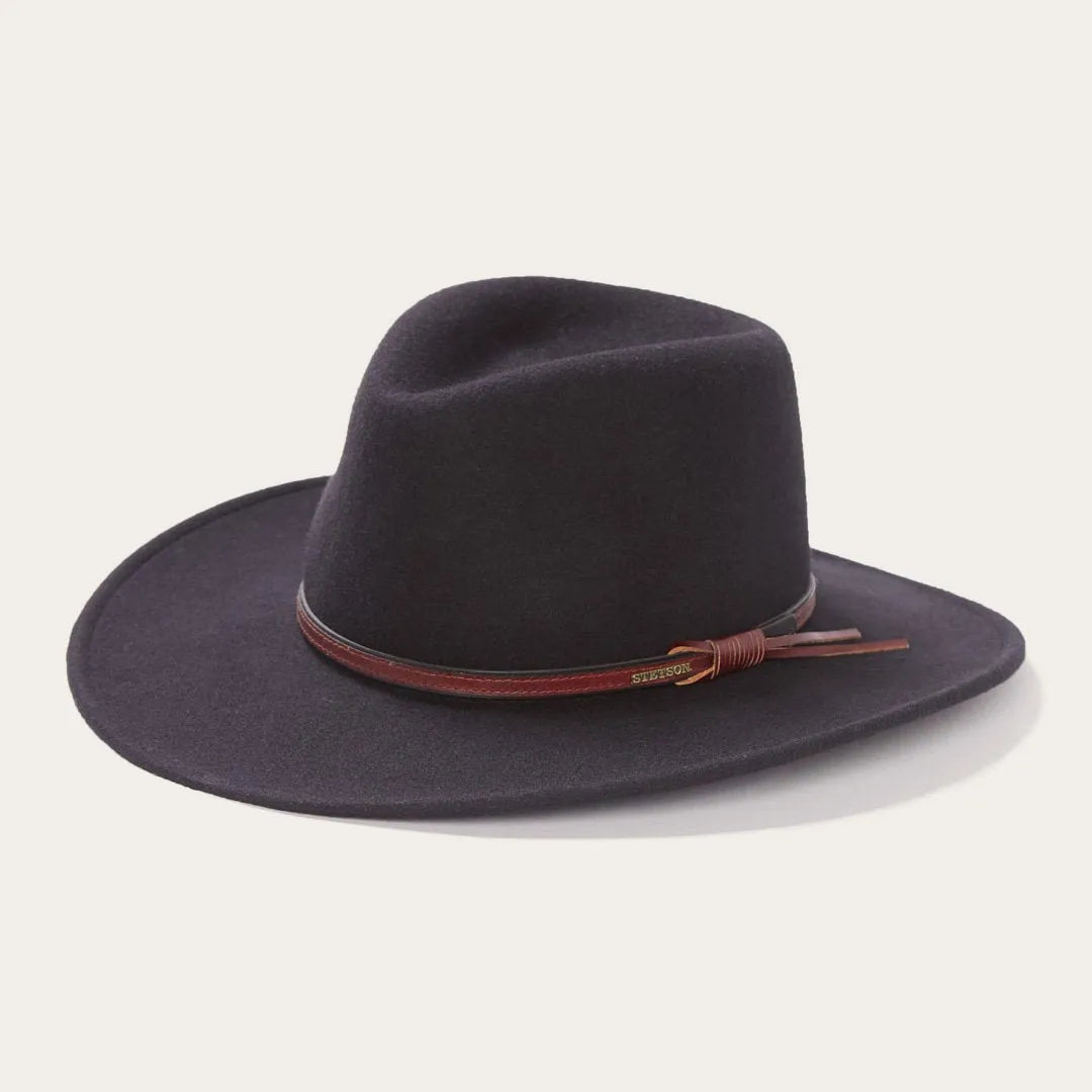 Bozeman Outdoor Wool Hat - Black Color