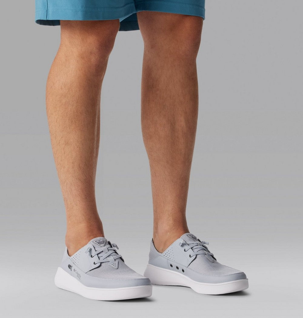 Men's Mesh Boat Shoe - Sea Salt