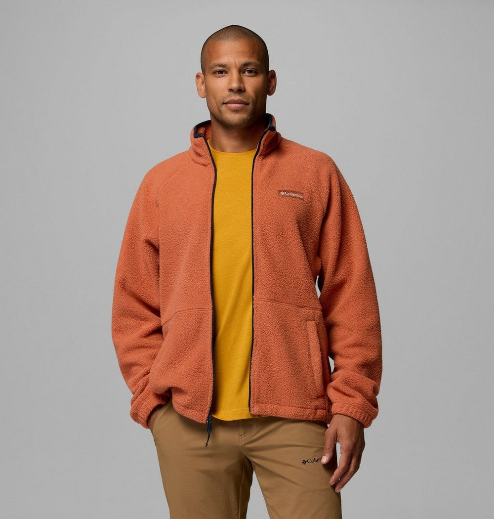 Men's Full-Zip Fleece Jacket - Sage