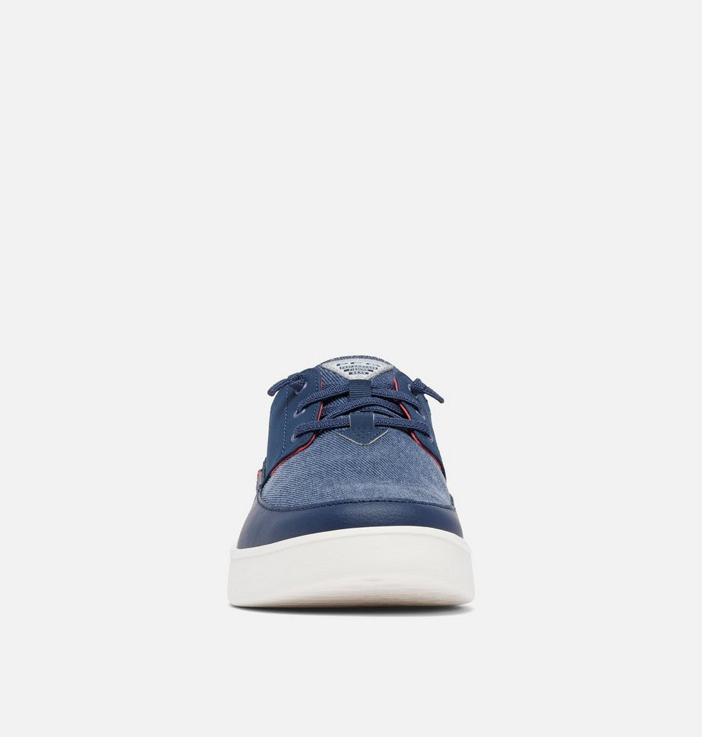Men's Relaxed Boat Shoe - Blue and White