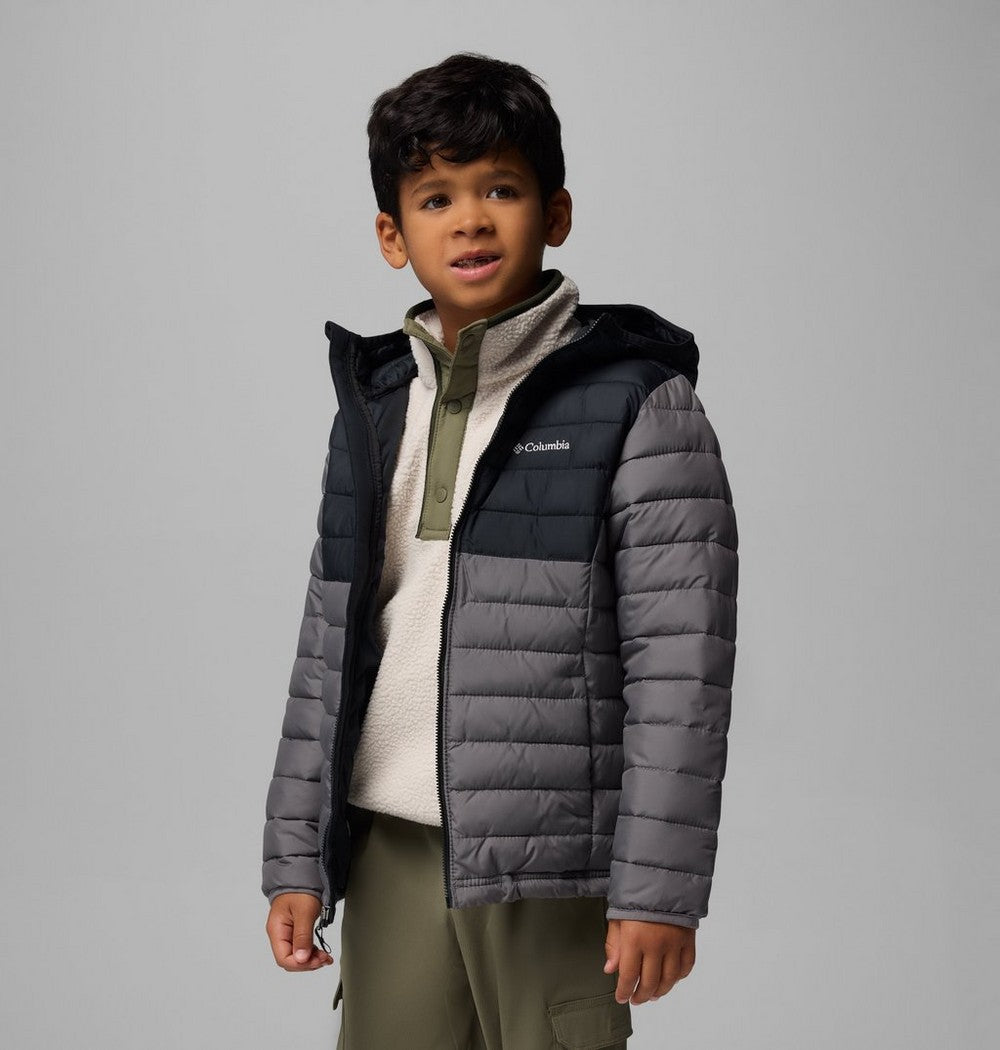 Boys' Hooded Insulated Puffer Jacket - Orange