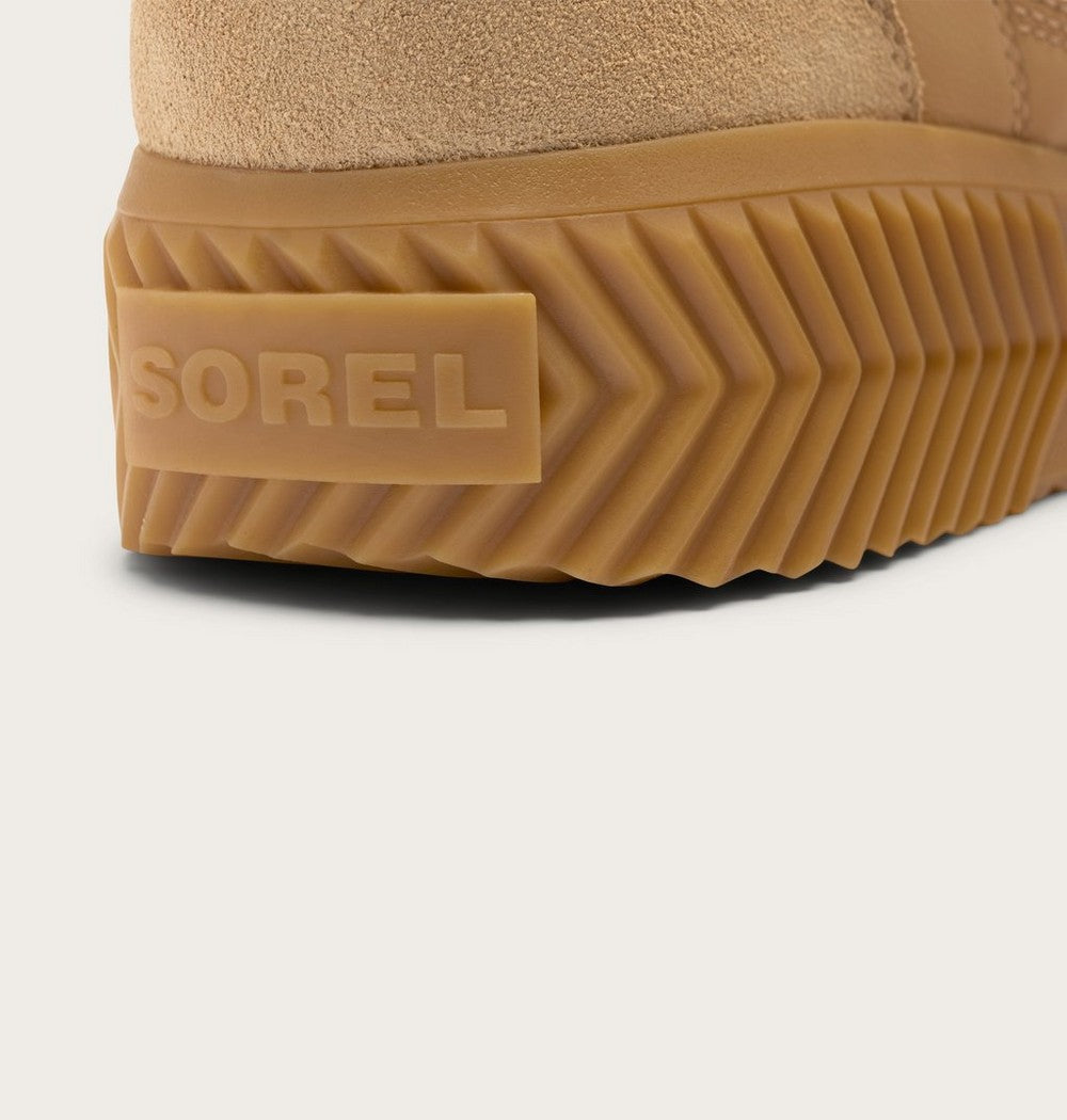 Women's T-Toe Leather Sneaker - Green