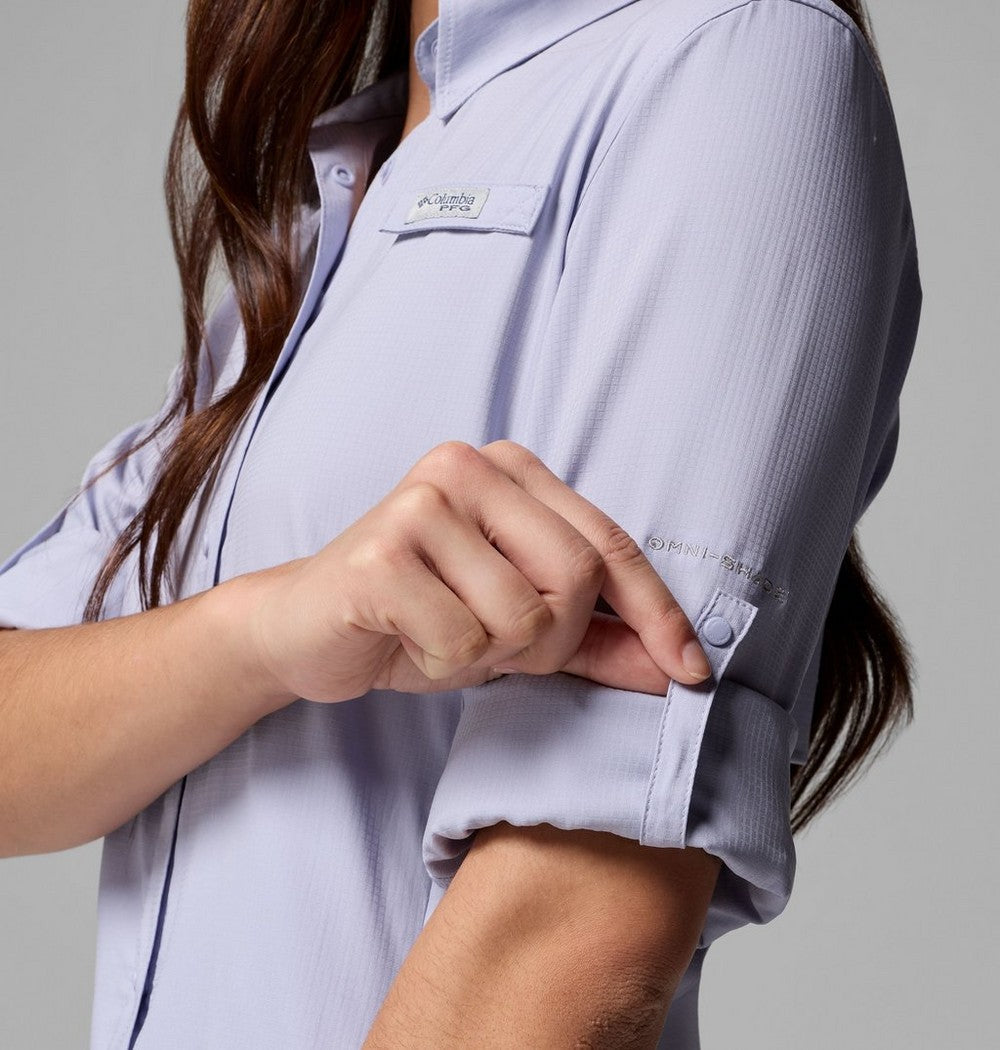 Women's Long Sleeve Fishing Shirt - Stone