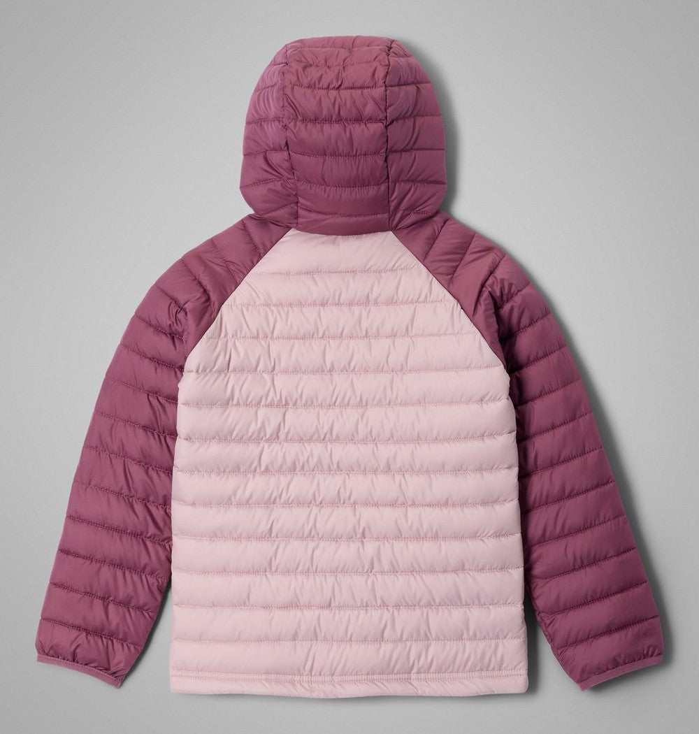 Girls' Hooded Insulated Puffer Jacket - White Paisley