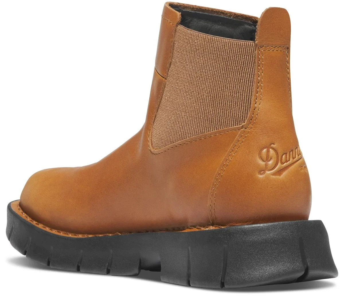 Women's Waterproof Leather Chelsea Boot - Brown