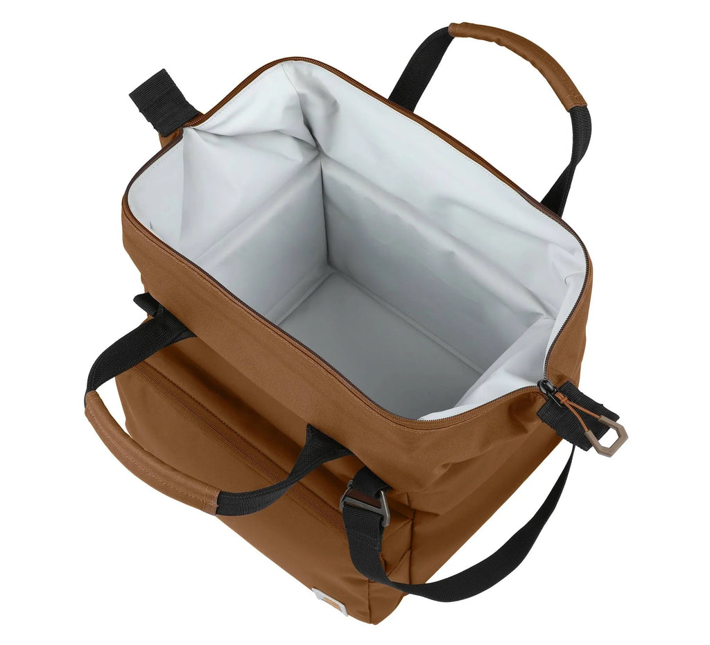 Insulated Soft-Sided Lunch Cooler - Brown