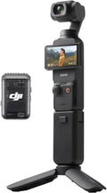 DJI Osmo Pocket 3 Audio Bundle Vlog Camera With Mic 2 1 TX + 1 RX, 1 Inch CMOS, 4K/240 IPS, 3-Axis Stabilization - 6937224165571
