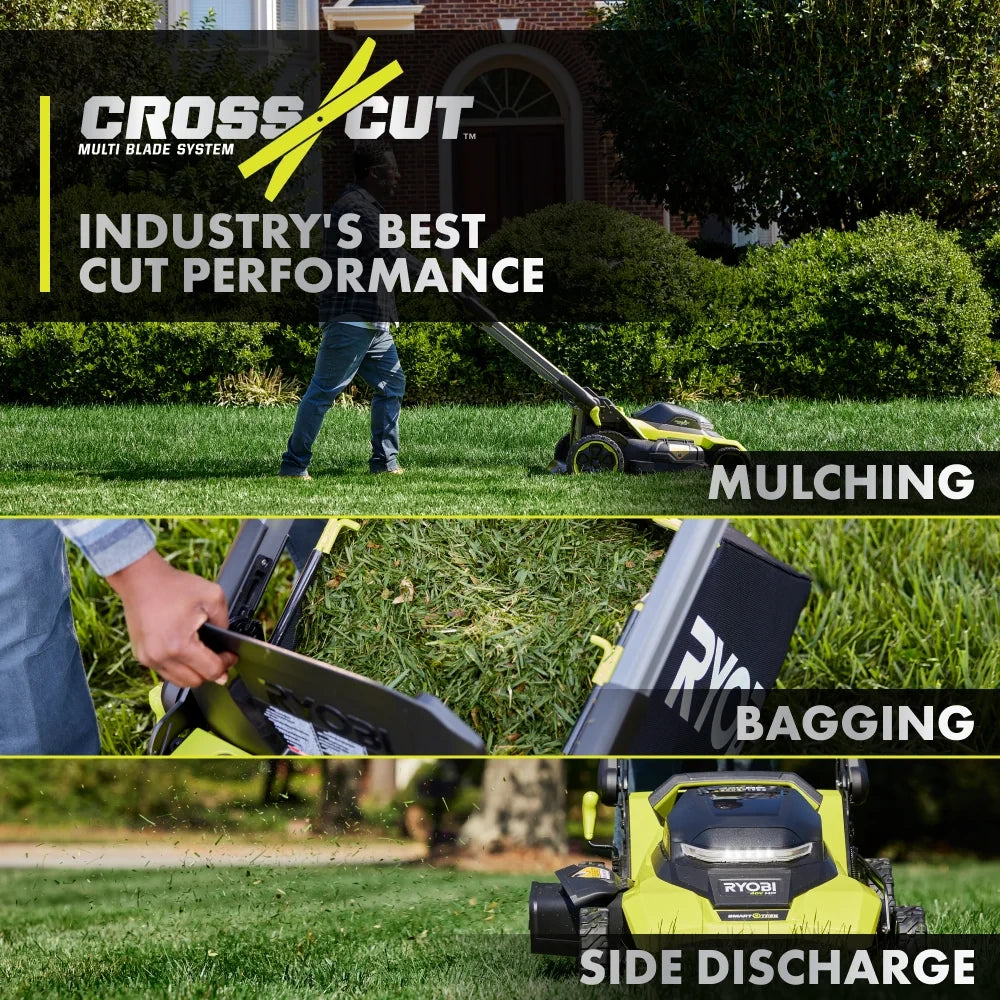40V 21-Inch Self-Propelled Lawn Mower Kit