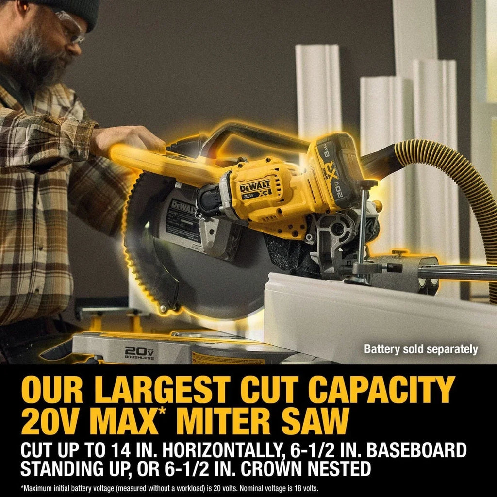 20V 12-Inch Double-Bevel Sliding Miter Saw