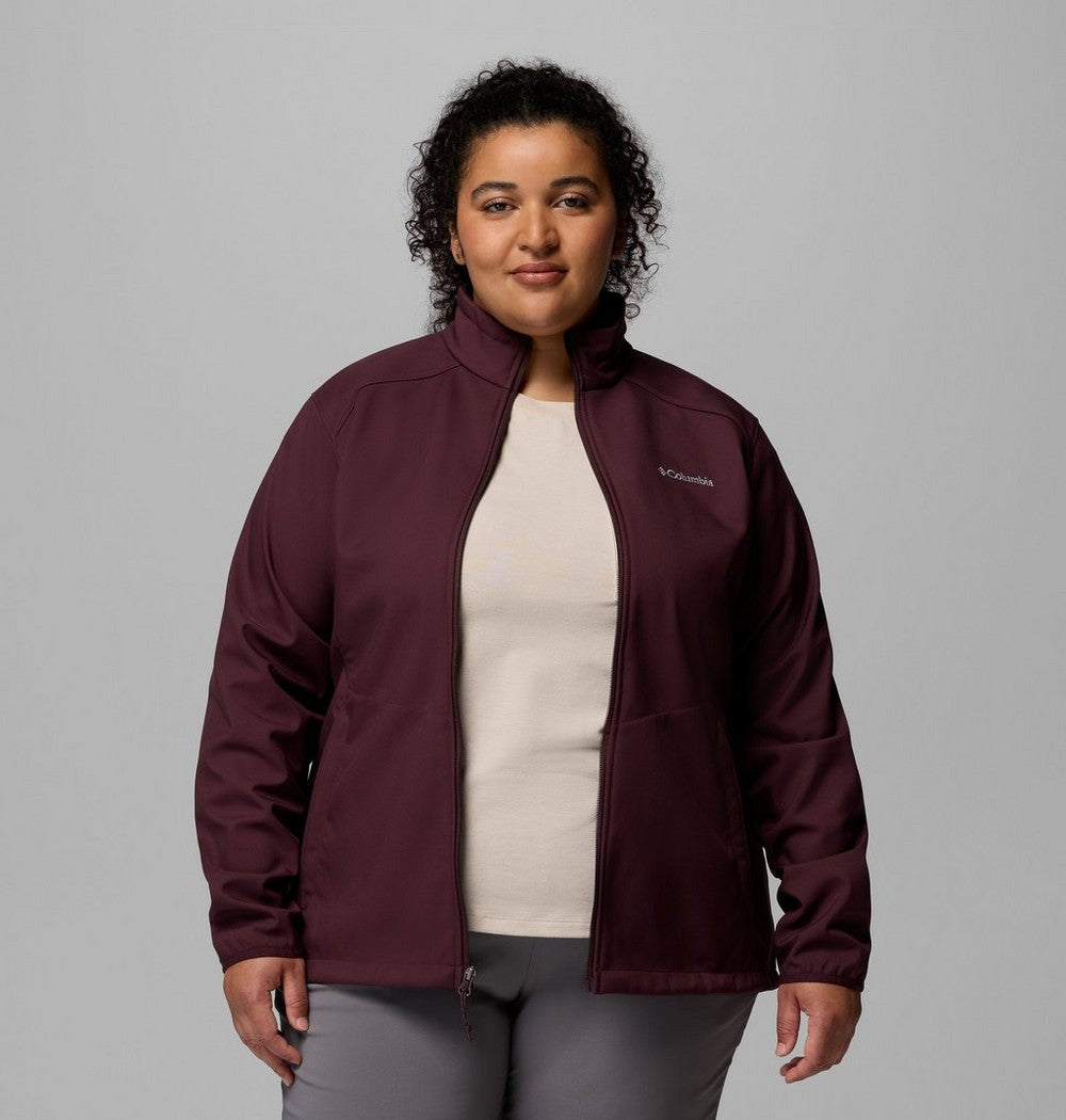 Women's Plus Size Softshell Jacket - Blue