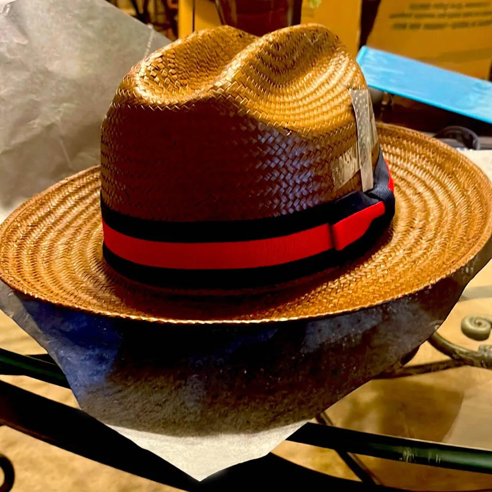 Sg Miller Ranch Fedora - Patriotic Straw