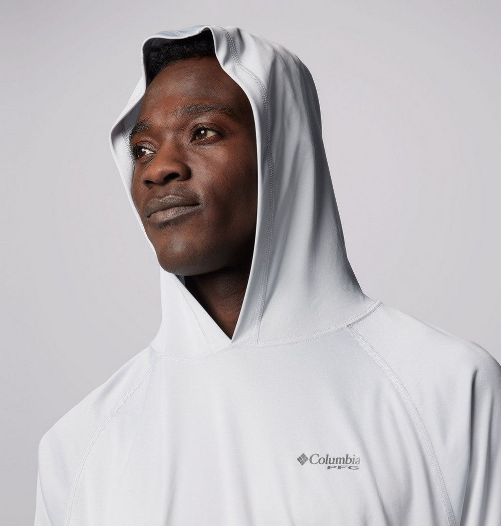 Men's Long-Sleeve Sun Hoodie - Gray