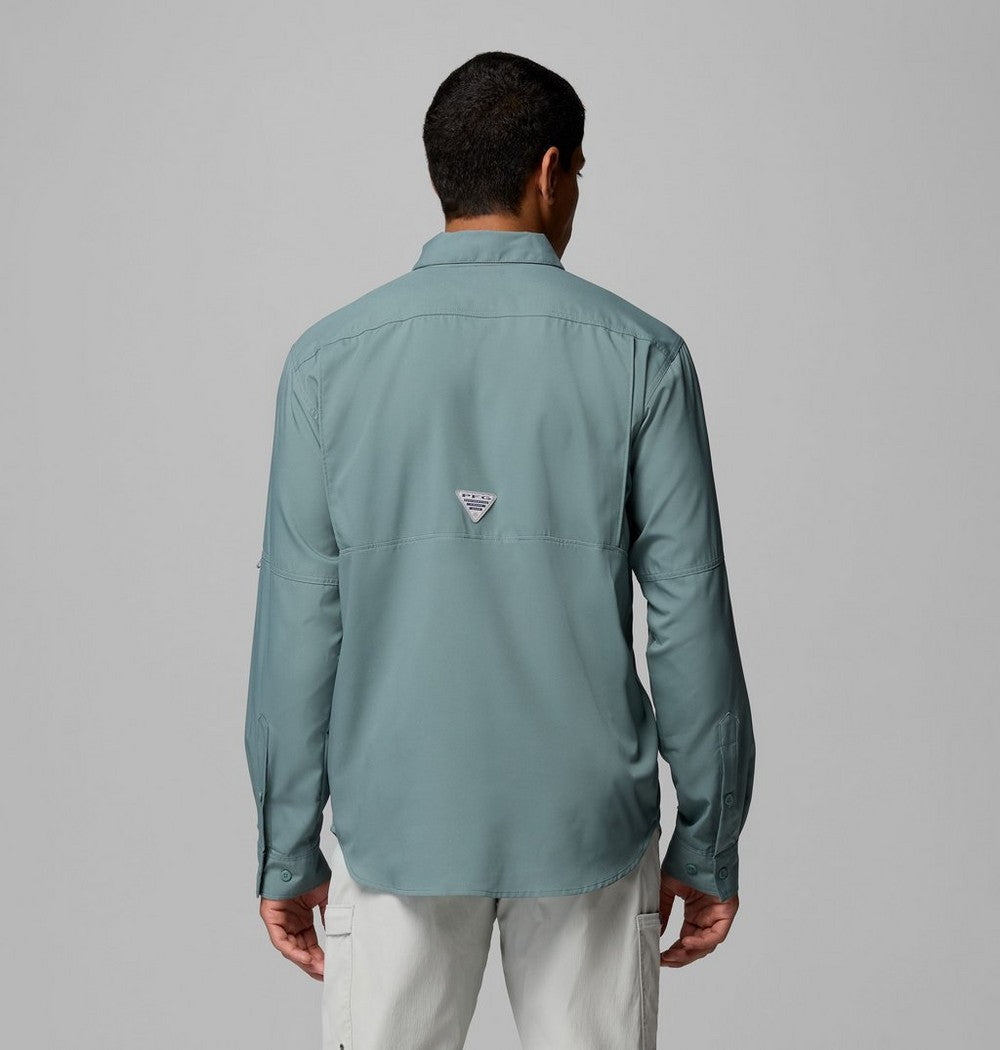 Men's Long Sleeve Fishing Shirt - White