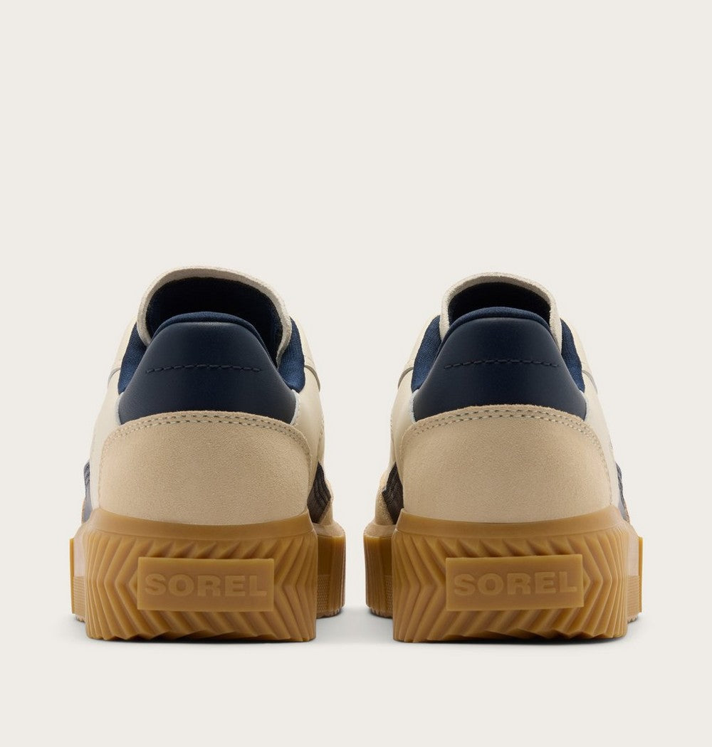 Women's T-Toe Leather Sneaker - Green