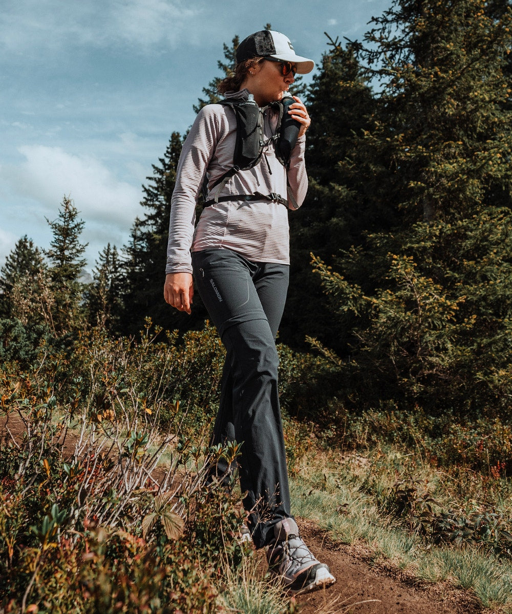 12L Running And Hiking Hydration Pack - Gray