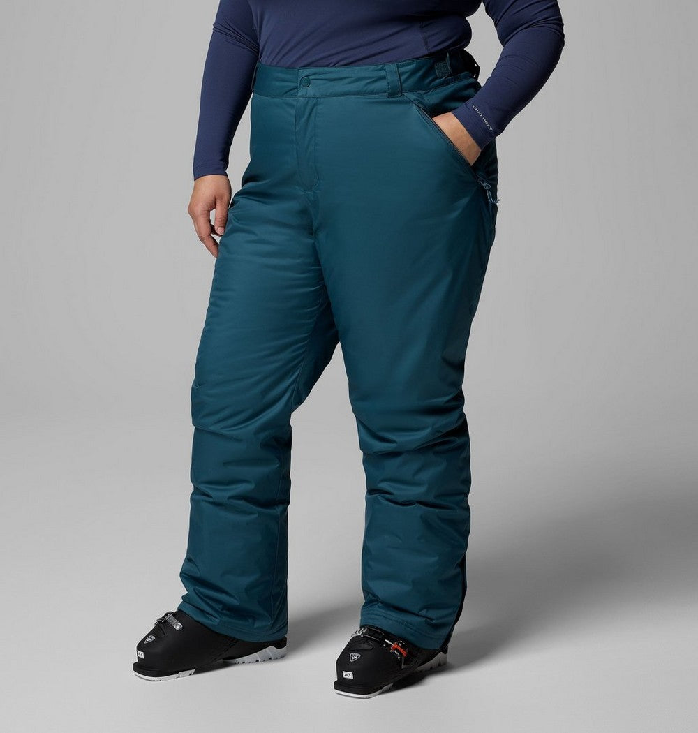 Women's Plus Size Insulated Snow Pants - White