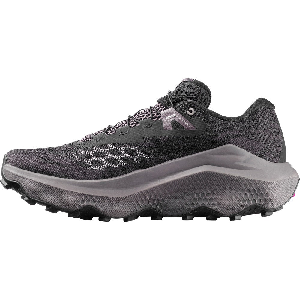 Men's Cushioned Trail Running Shoes - Black