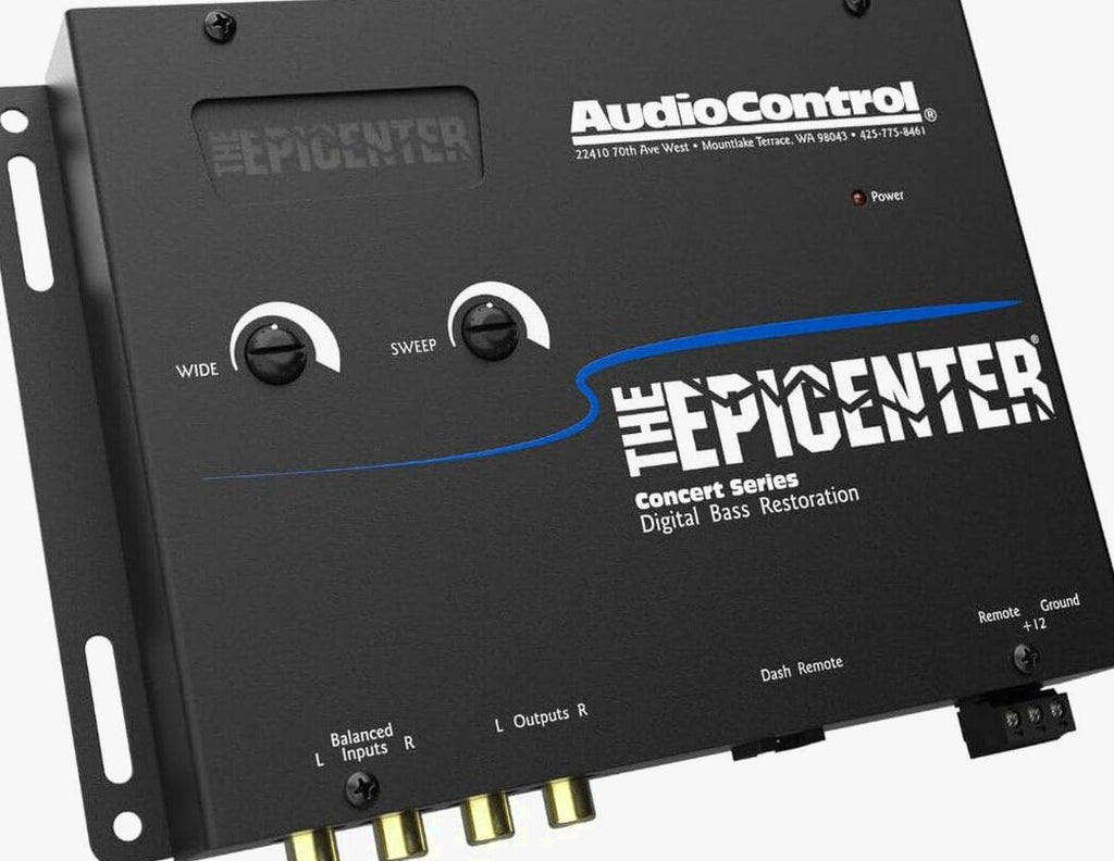 AudioControl Digital Bass Restoration Processor With Wired Remote - Epicenter