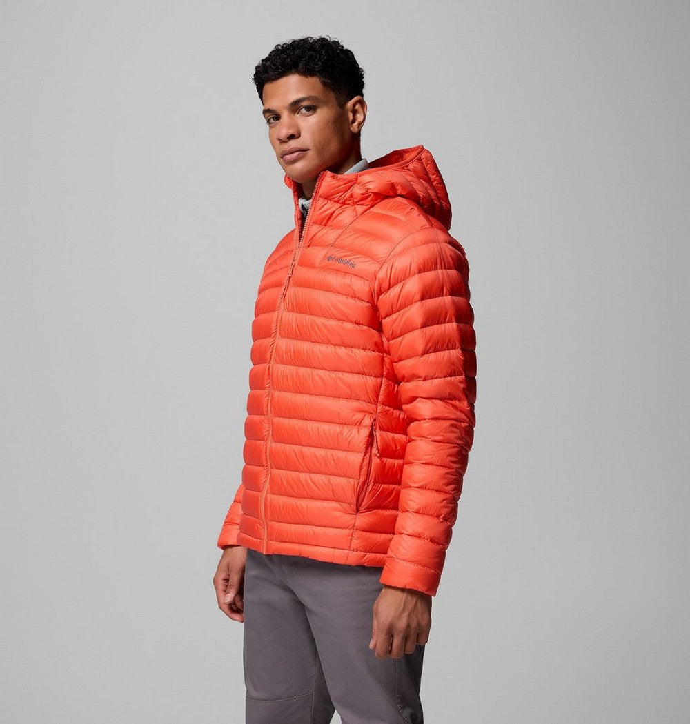 Men's Packable Down Hooded Jacket - Blue