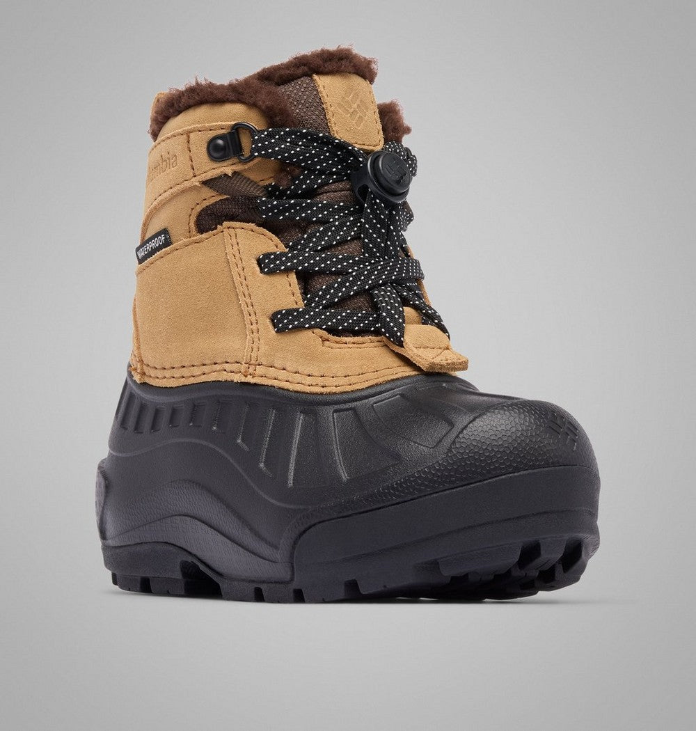 Little Kids' Waterproof Insulated Snow Boot - Black