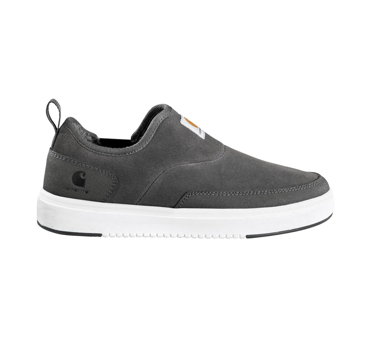 Women's Sherpa-Lined Suede Slip-On Shoe - Brown