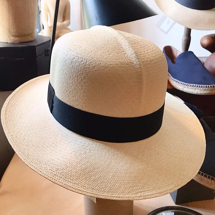 Ecuador imported senior Panama straw hat-MONTECRISTI COLONIAL