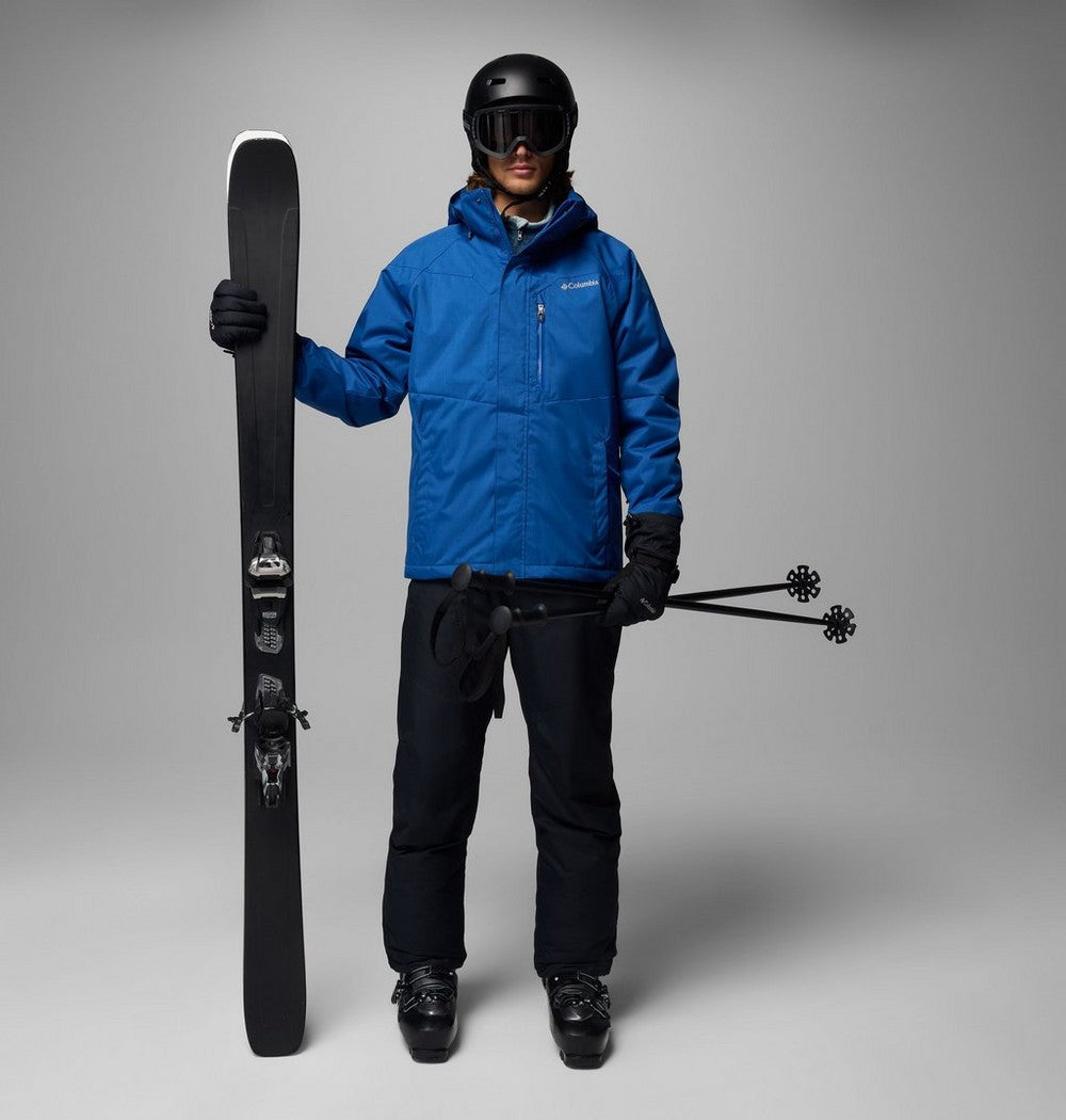 Men's Insulated Ski Jacket - Dark Blue
