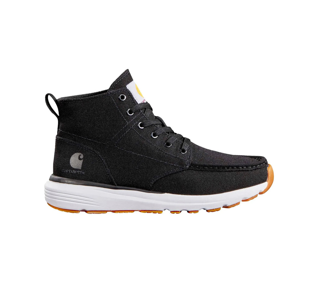 Women's Canvas Moc Toe Chukka Shoes - Black