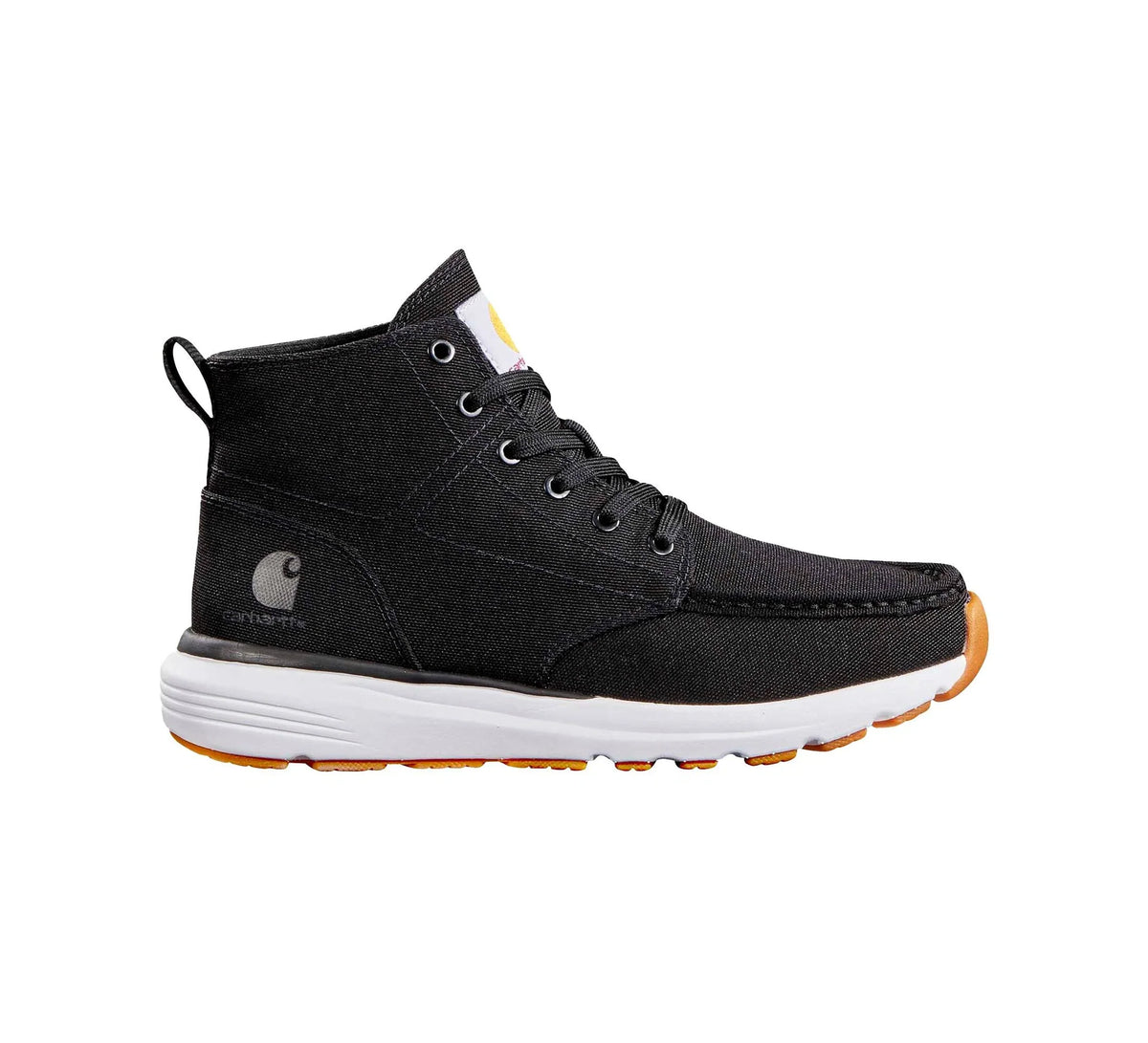 Women's Canvas Moc Toe Chukka Shoes - Black