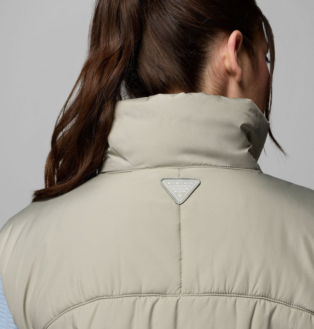 Women's Water-Resistant Insulated Vest - Blue