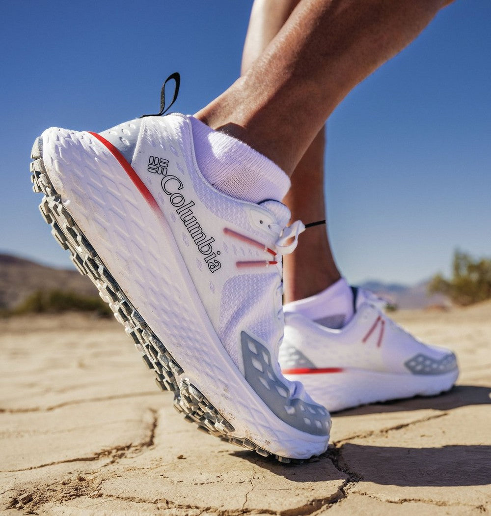 Men's Trail Running Shoe - Red Blue
