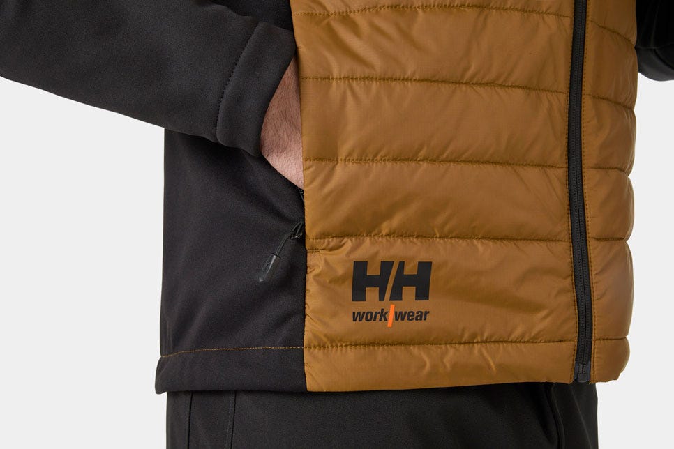 Hybrid Insulated Work Jacket - Navy