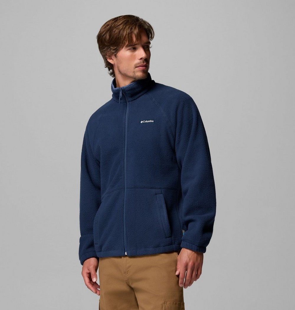 Men's Full-Zip Fleece Jacket - Sage