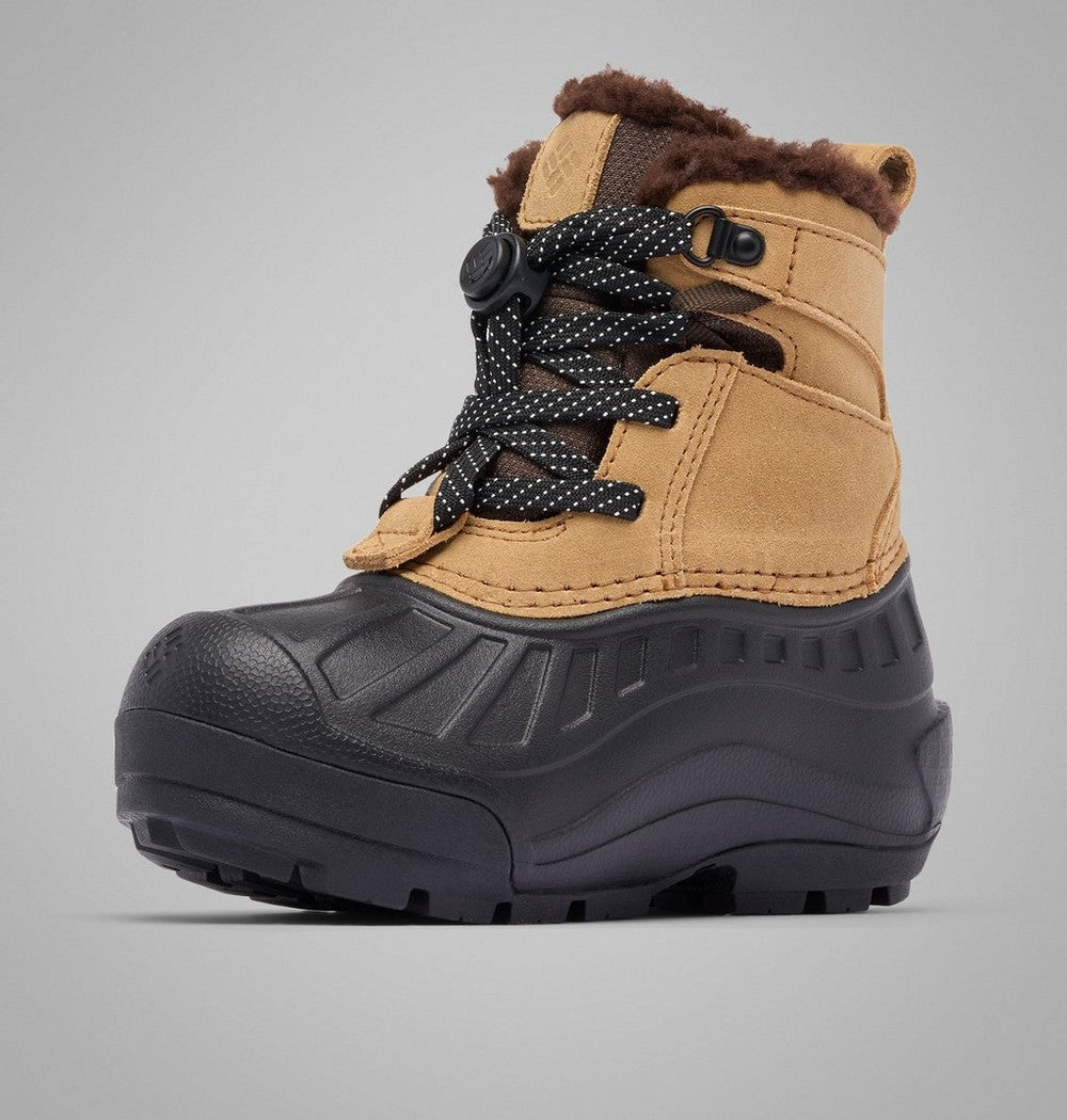 Little Kids' Waterproof Insulated Snow Boot - Black