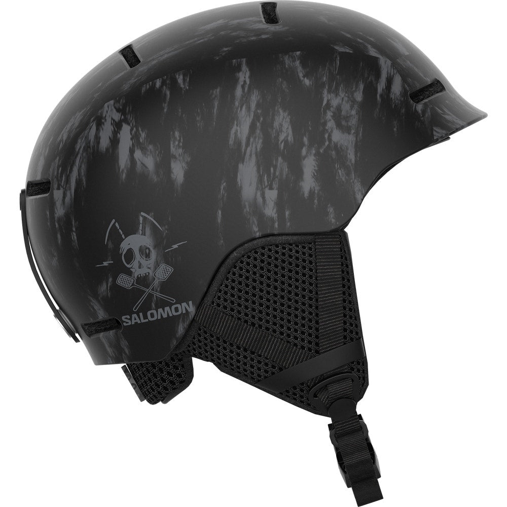 Kids Ski Helmet And Goggles Set - Black