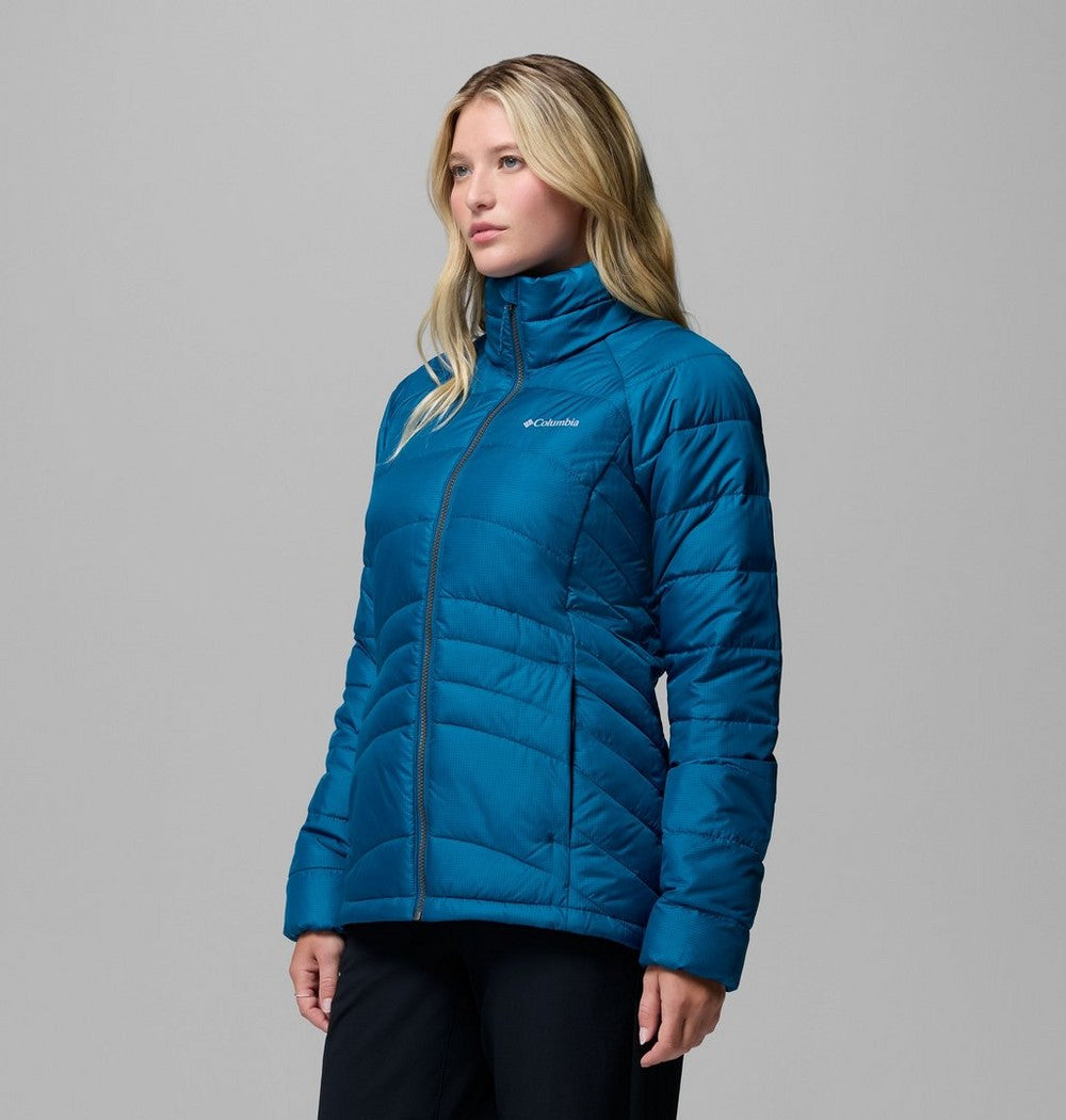 Women's Water-Resistant Insulated Jacket - Brown