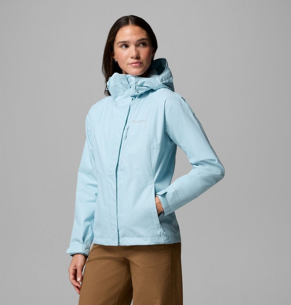 Women's Waterproof Rain Jacket - Coral