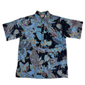 Pua Nui Pullover (Black) Hawaiian Shirts