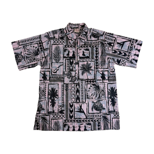 Hula Halau Pullover (Pink) Hawaiian Shirts