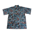 Jungle Collage Pullover (Black) Hawaiian Shirts